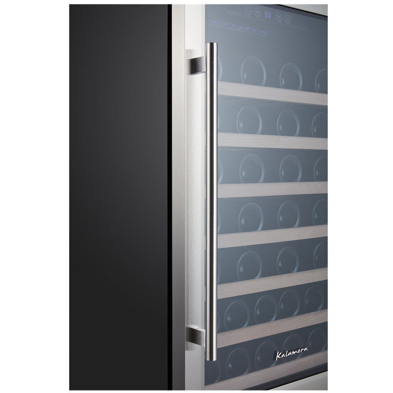 Kalamera Freestanding Refrigeration 19.3'' 50 Bottle Single Zone Free